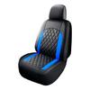 Universal Diamonds Quilted Car Seat Covers Cushion Protectors 2/4/9PCS Premium PU Leather For Sedan SUV All Season Use