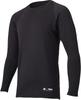 DESCENTE Baseball Round Neck Long Sleeve Undershirt Black Underwear, STD-657B, Men's,