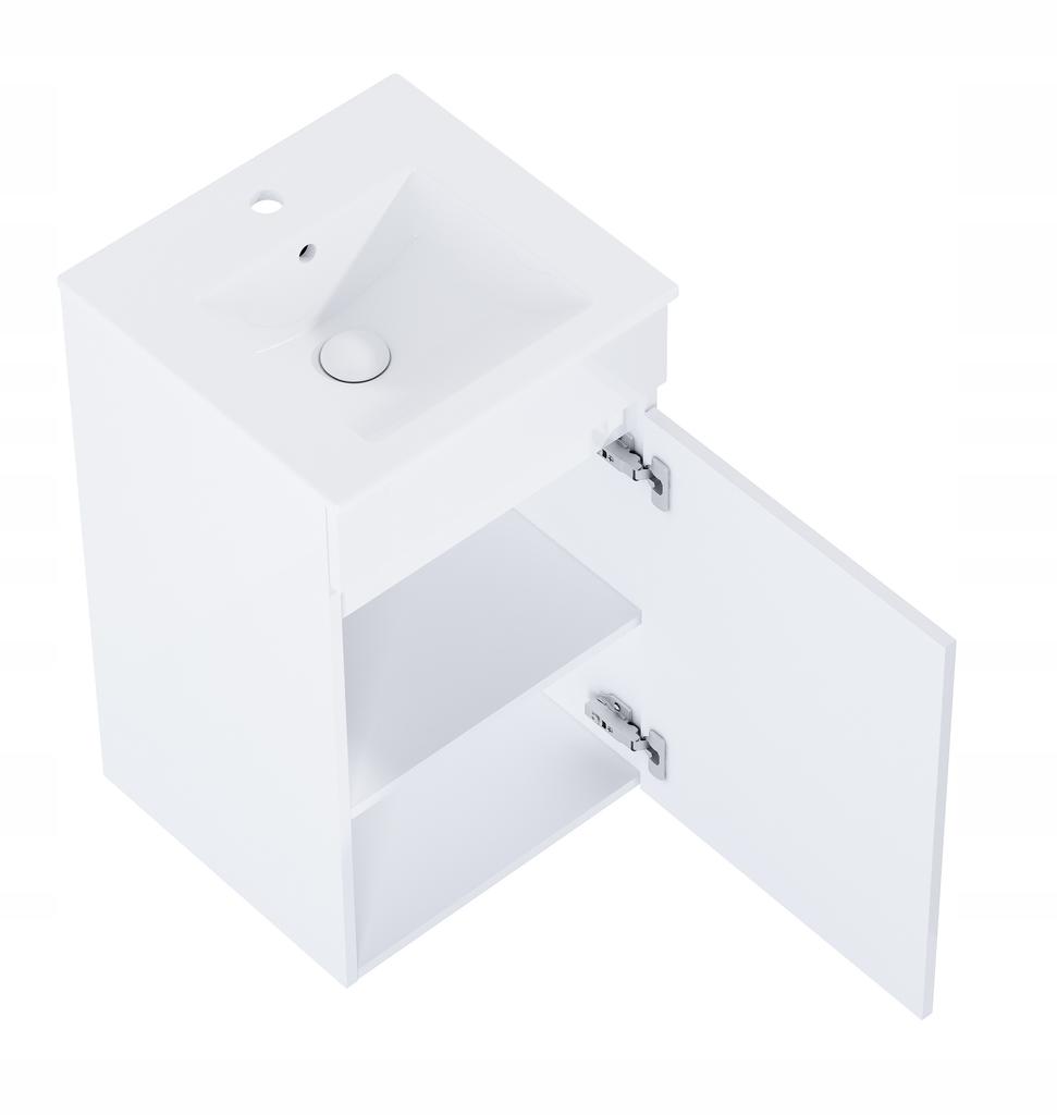 Wall-Mounted Bathroom Cabinet with Sink & Faucet, Niga
