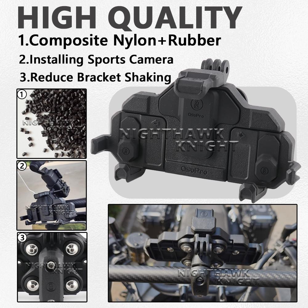 For SUZUKI V-STROM 800DE V-Strom 800DE 2023 2024 Motorcycle Accessories 12MM 22MM Mobile Phone Holder GPS Navigation Bracket