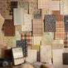 Simulated Fabric Material Book Vintage Scrapbook Paper High Quality Memo Pad Refill Pages