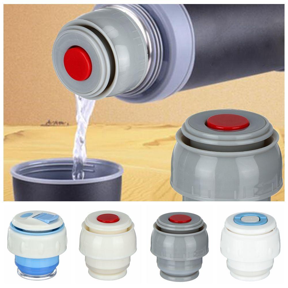 Universal Outdoor Travel Drinkware Flask Lid Water Bottle Cap Vacuum Cup Outlet Valve Mug Cover