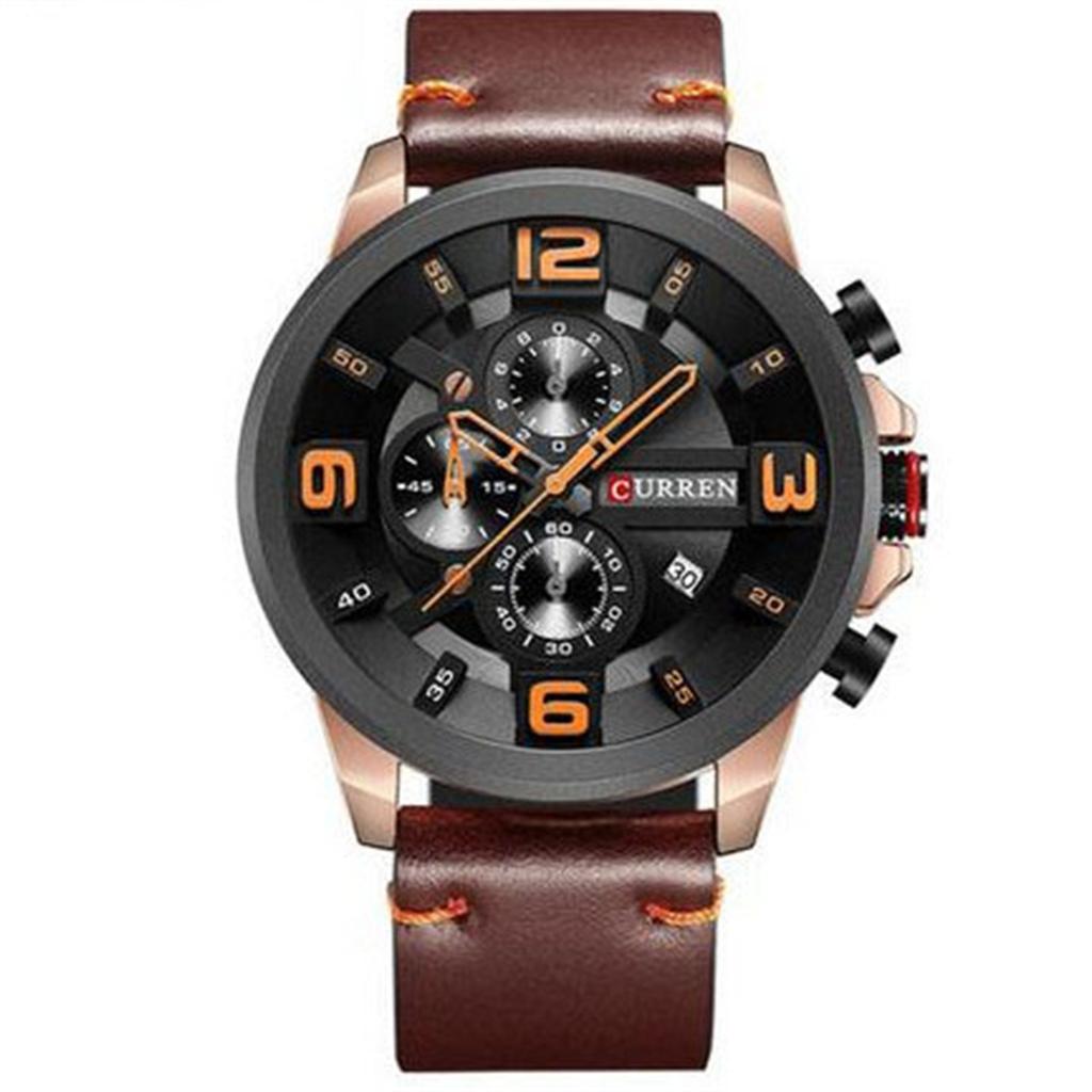 Мужские водонепроницаемые светящиеся наручные часы-будильник для бега