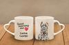 Cane Corso, Italian Cane Corso - cup with a dog, adorable cup with a heart-shaped handle, universal gift from the Art-Dog brand