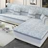 Four Seasons Full Surround Chenille Sofa Cover Hot Selling Anti Slip Seat Cushion New Straight Row Leather Sofa Cushion