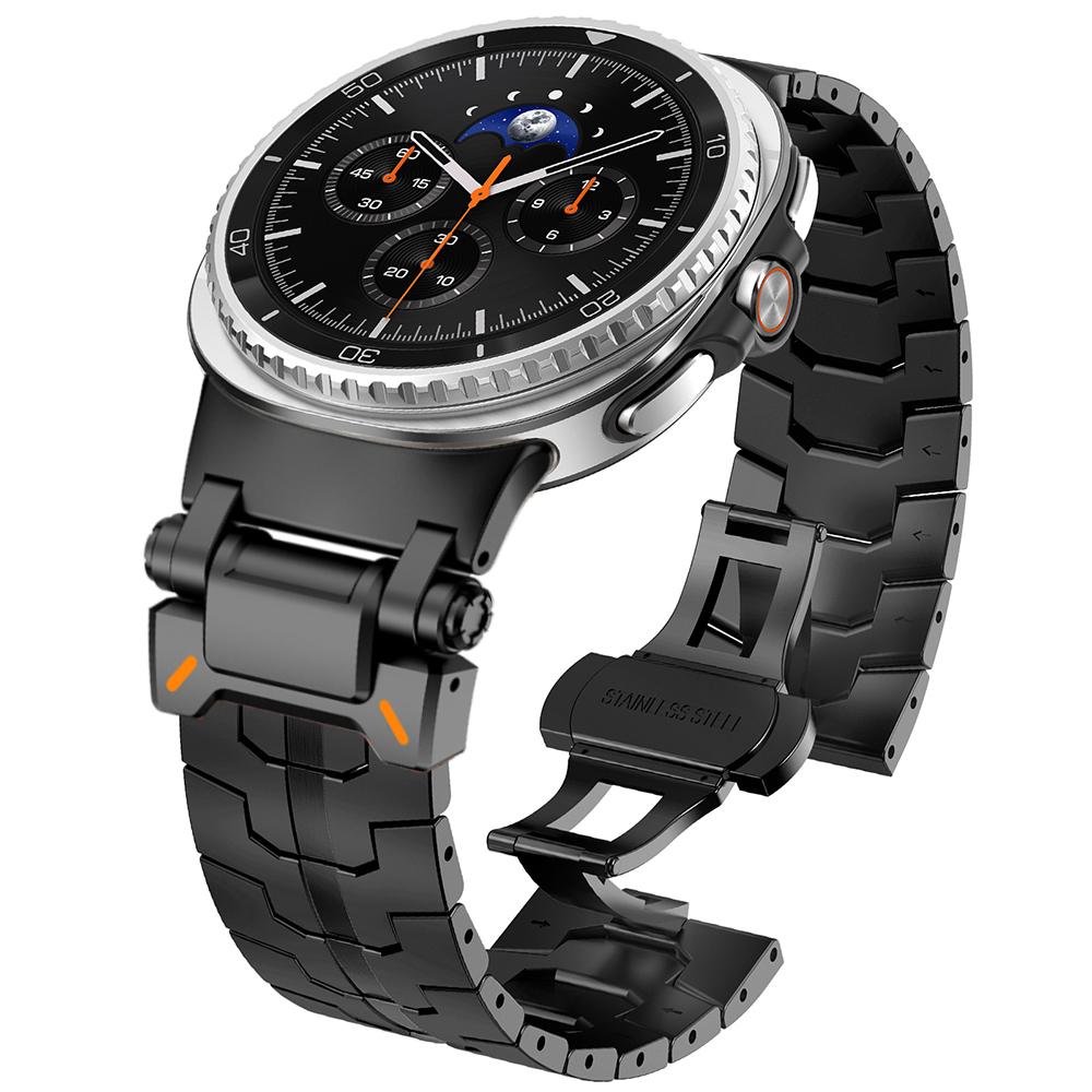 Браслет из нержавеющей стали для Samsung Galaxy Watch 8 8 Classic 46мм 44мм 40мм Металлический ремешок для GALAXY Watch Ultra 2025 47мм Ремешки