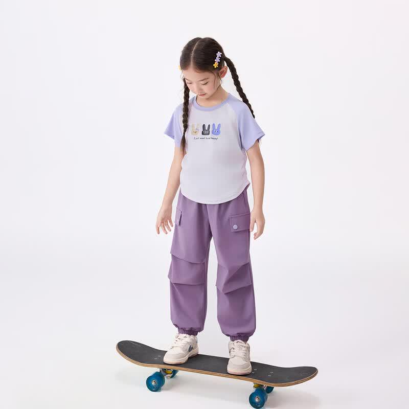Girls' Summer Outdoor Cargo Pants