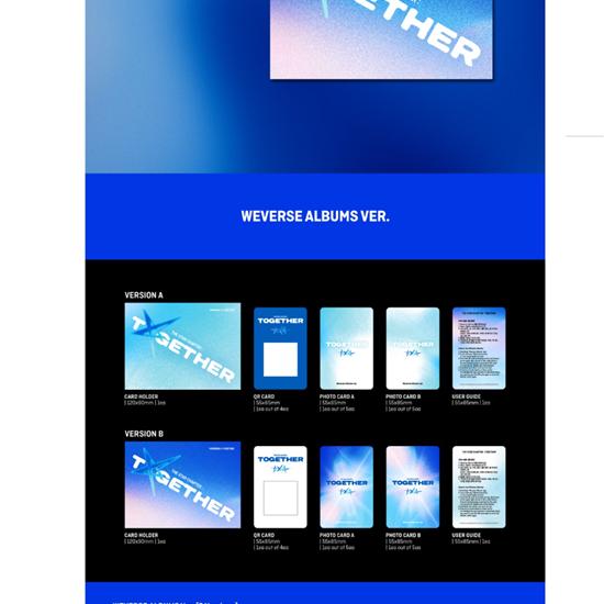 TXT TOMORROW X TOGETHER - СВЯТИЛИЩЕ (Альбомы Weverse Вер.) Случайный - Дата релиза 2025-07-21