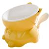Cat Bowl with Slanted Mouth, Neck Protection Cat Food Bowl, Cat Food and Water Bowl, Anti-Spill Slanted Mouth Cat Bowl, Stainless Steel Cat Bowl