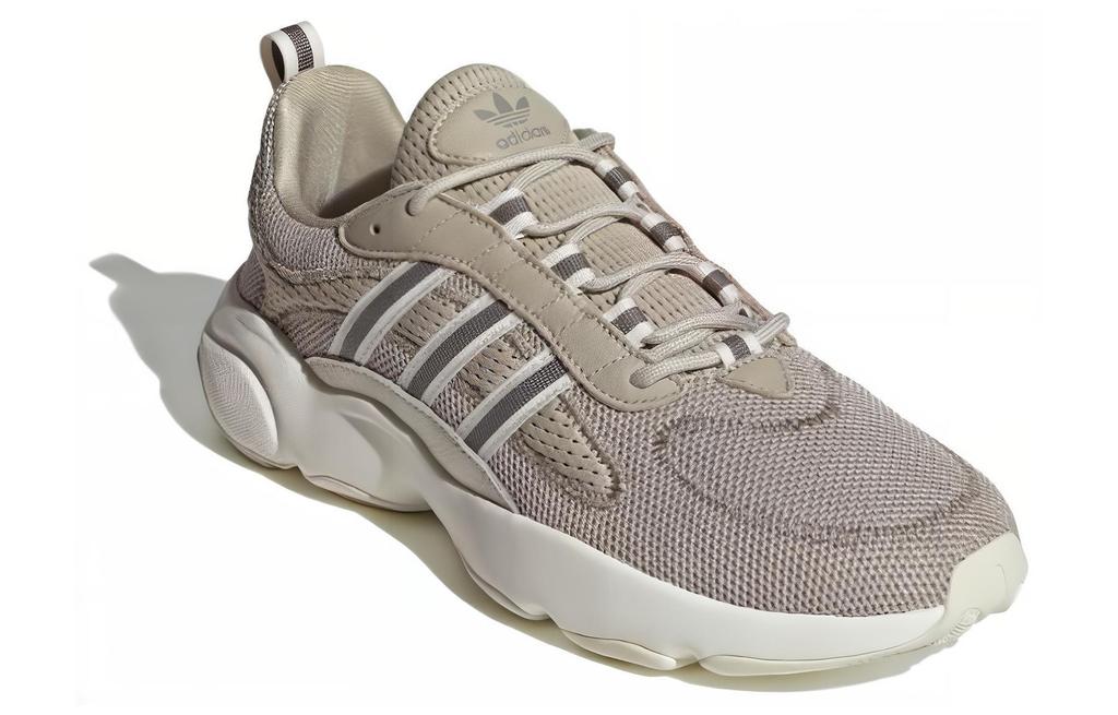 adidas Оригинальные Haiwee Устойчивые к истиранию Дышащие Низкие Кроссовки на массивной подошве Унисекс Серо-зеленые JH7354