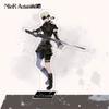 1 шт. аниме-игра NieR: Автоматы, акриловая подставка, модель, пластина 2B YoRHa, модные фигурки, стоящая вывеска, брелок, игрушка для
