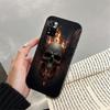 Чехол для телефона для Xiaomi Redmi note 14 Pro 14 13 12 11 10 Pro 14S 12S 11S Redmi 14C 13C 10 Череп