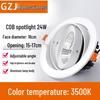 Recessed 20W Spotlight Downlight for Clothing Stores, 15-30W Commercial Ceiling Light