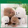 Бишон Фризе Милые Плюшевые Игрушки Мультяшная Собака Животное Мягкая Кукла Украшение Подарок
