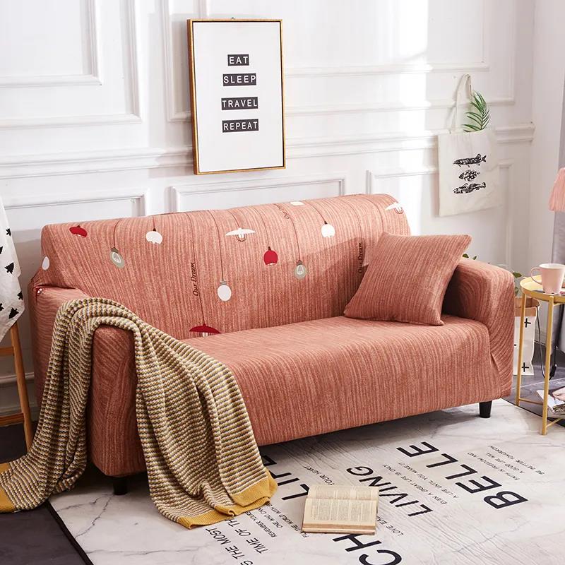 1-4 универсальных эластичных чехла для дивана, полное покрытие, нескользящая модульная подушка для дивана, универсальная защита от царапин для всех сезонов
