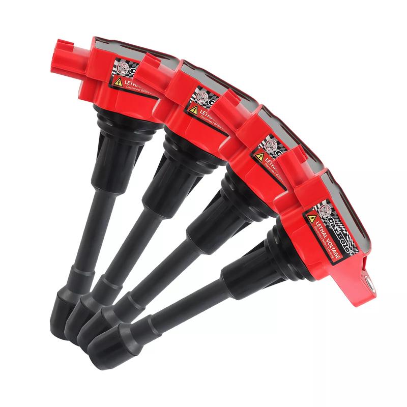 Carbole 4PCS Ignition Coil 22448-JA00C For Nissan Altima Rogue Sentra Versa Cube UF549