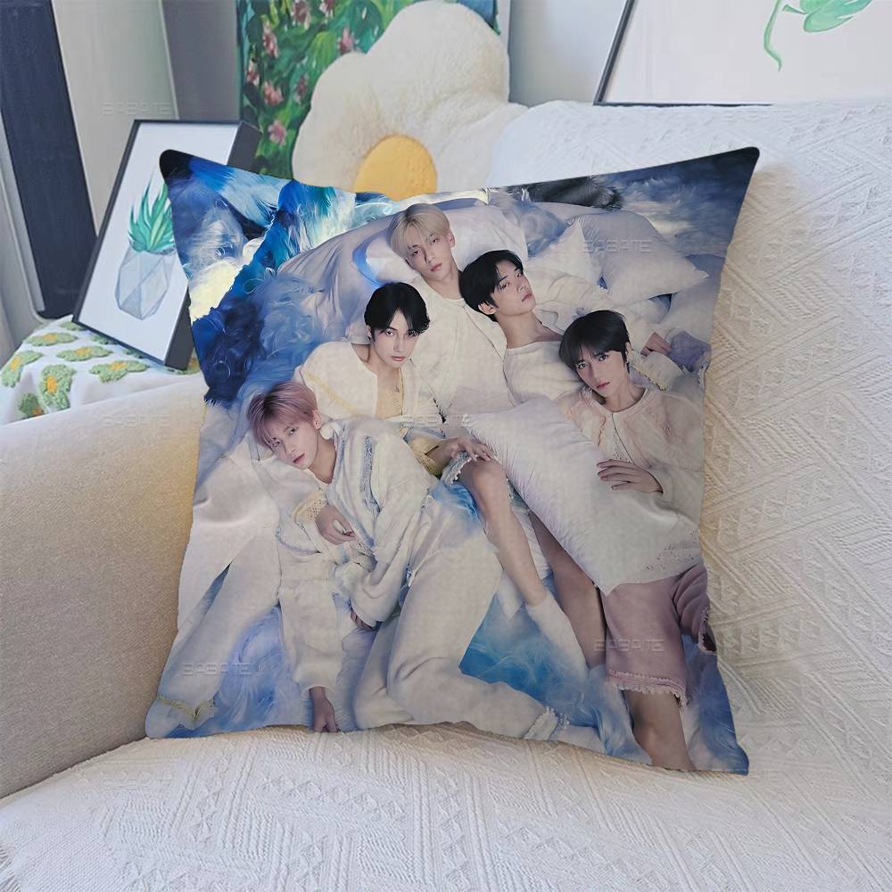 Kpop TTomorrow X TTogether TXT pillow cover sofa cushion cover home room decoration children gift