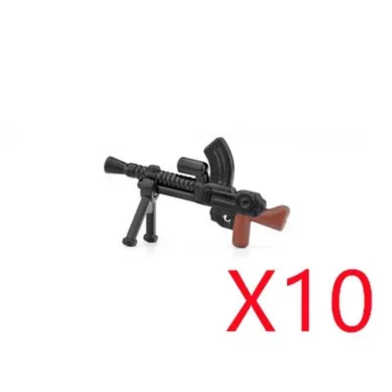 5 СМ Вторая мировая война Военные строительные блоки Американские Немецкие Советские Фигурки солдат Оружие Аксессуары Пистолеты Пистолет Снайперский ремень Мини-кирпичики MOC