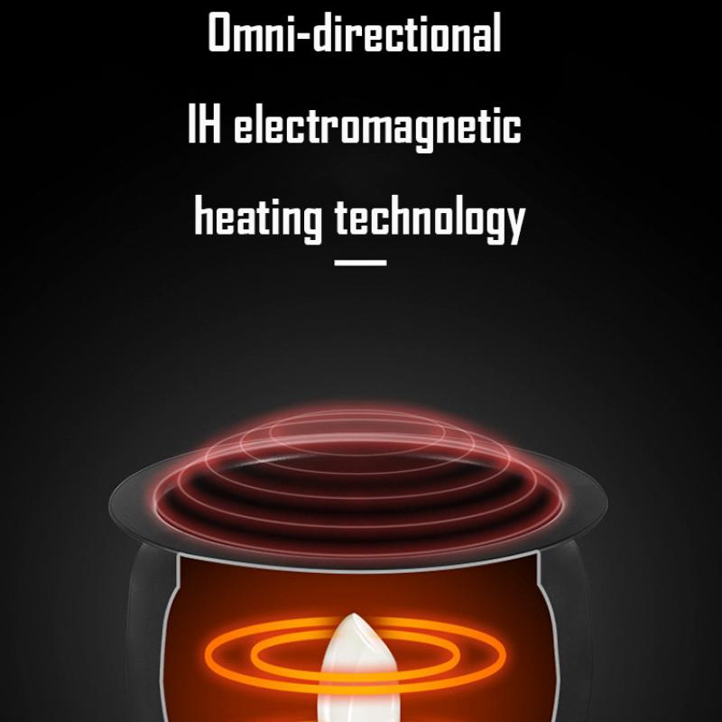 Полностью автоматическая машина для приготовления пищи, многофункциональная плита, интеллектуальный робот для жарки риса, сковорода с антипригарным покрытием, барабанная машина для жарки