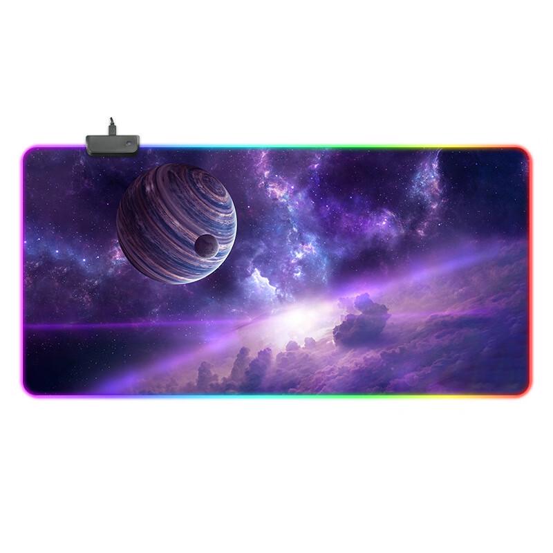 OEING RGB Светящийся Игровой Коврик для Мыши