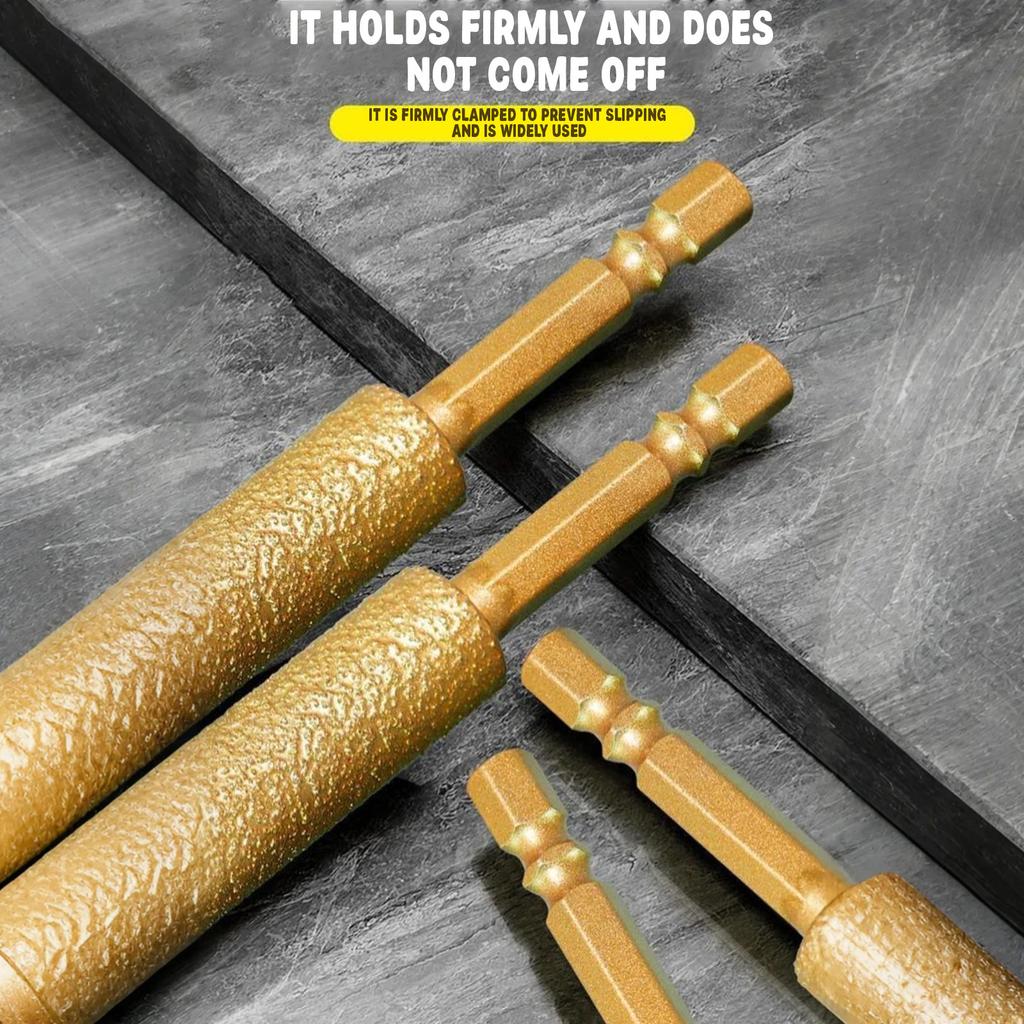 Новый полнопескоструйный расширитель отверстий, сверло для плитки, расширение отверстий, шлифовальная головка, обрезка, сверло по стеклу для сухого сверления