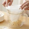 Ситечко для йогурта с крышкой, 1,1 л, греческая йогуртница с ультратонкой сеткой, не содержит бисфенол А, для домашнего приготовления густого сливочного греческого или кокосового йогурта