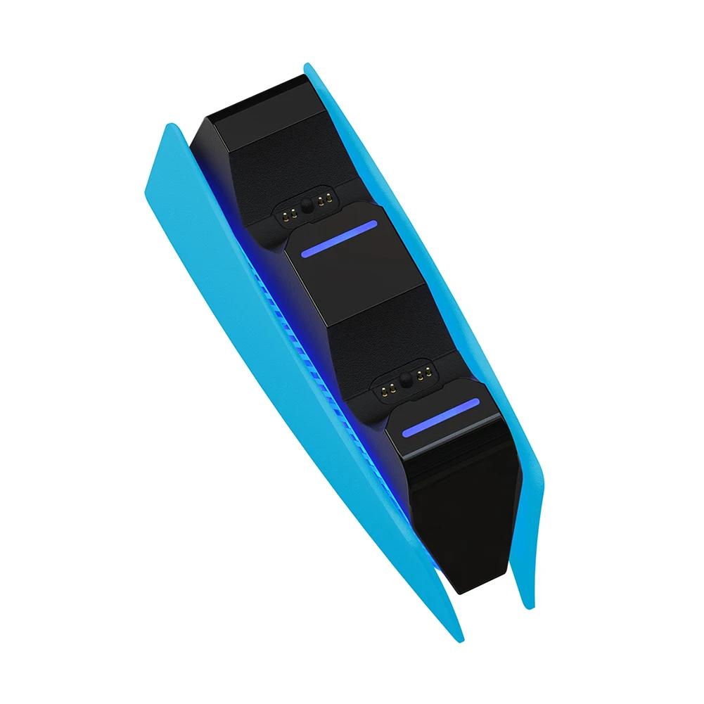 Двойное быстрое зарядное устройство для беспроводного контроллера PS5 USB Type-C зарядная док-станция для Sony PlayStation 5 DualSense Gamepad