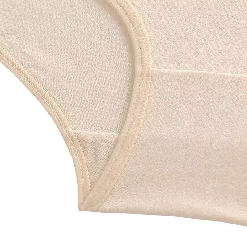 4 шт./лот детские трусики для девочек конфетного цвета хлопковые женские трусики 12-18 лет