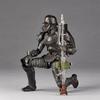 Kaiyodo Articulated Figure Protect Gear 34 Special Enhanced Black Approximately 150mm Made of PVC articulated Takeya-style "Type Armor" Ver. tall.