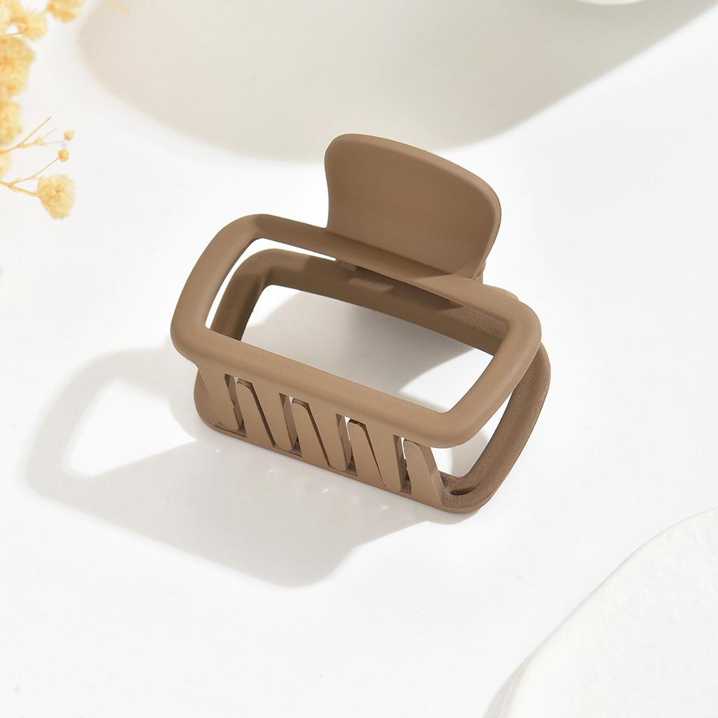 2 шт. Женская квадратная легкая заколка-краб для волос, модный элегантный аксессуар для волос, заколка, подходящая для укладки волос и макияжа