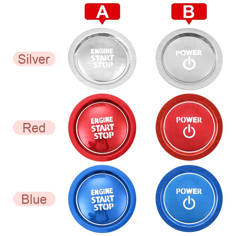 Для Toyota RAV4 XA50 2019-2021 2022 2023 2024 Алюминиевый автомобильный двигатель с кнопкой запуска и остановки одним нажатием, кольцо, накладка, круглая наклейка