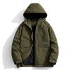 Зимняя утолщенная хлопковая куртка, уличная куртка, мужская повседневная спортивная стеганая куртка, плотная куртка