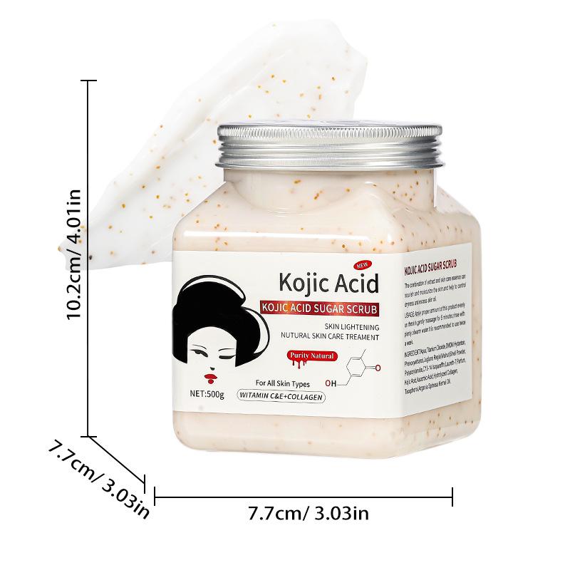 Скраб для тела Exfoliator 500 г Глубоко очищающий кофейный скраб Большая бутылка Удаление мурашек