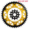 12T 45T-52T 520 Chain Motorcycle Front & Rear Sprocket For SUZUKI RM125 RMZ250 RM-Z 250 RM 125 Y N P R S T V W X K1 K2 K3 K4 K5