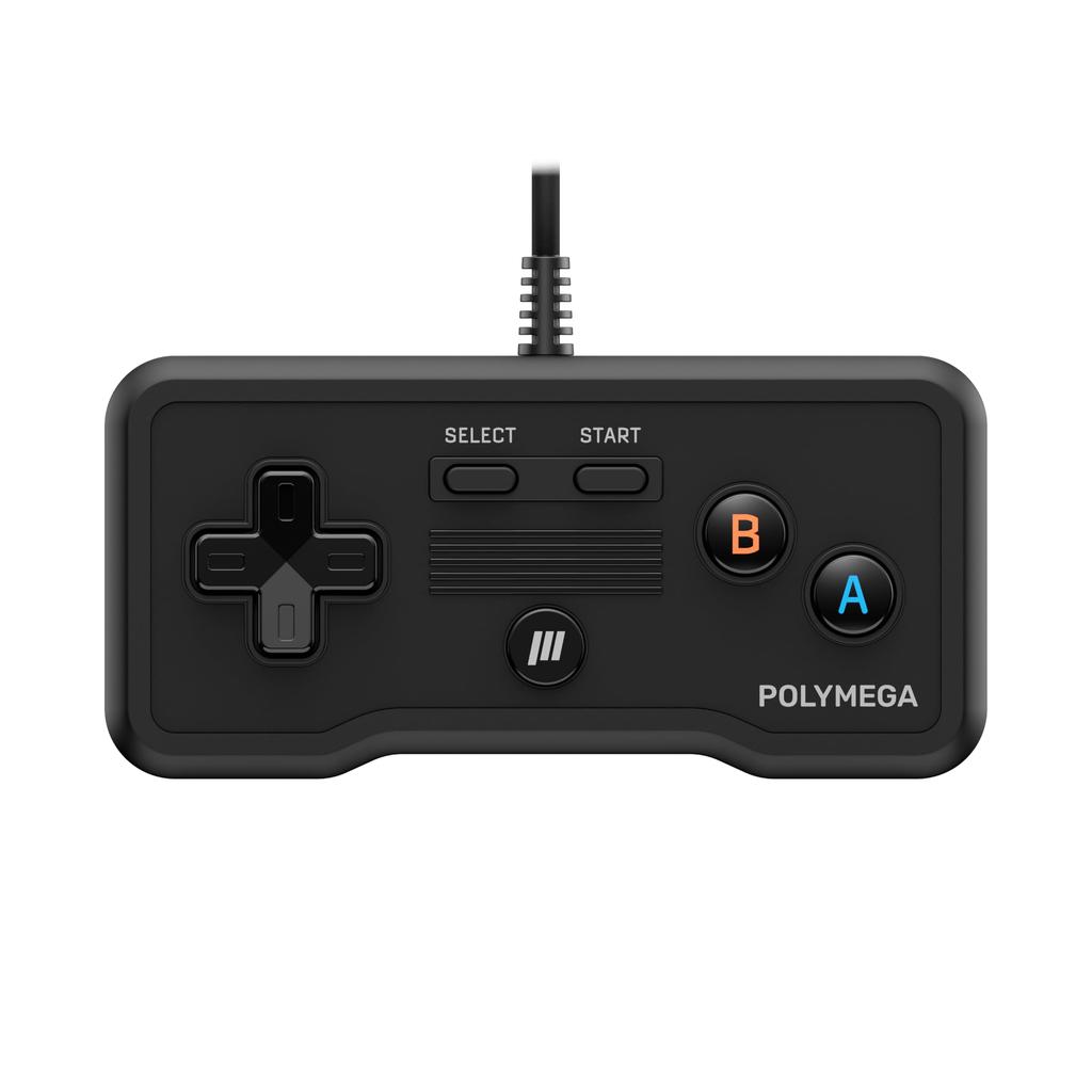 Проводной игровой контроллер Polymega RC01, совместимый с портами EM01 Famicom/NES, с оригинальной кнопкой и кнопкой HOME, кабель 2,4 м, [Тот же модуль]