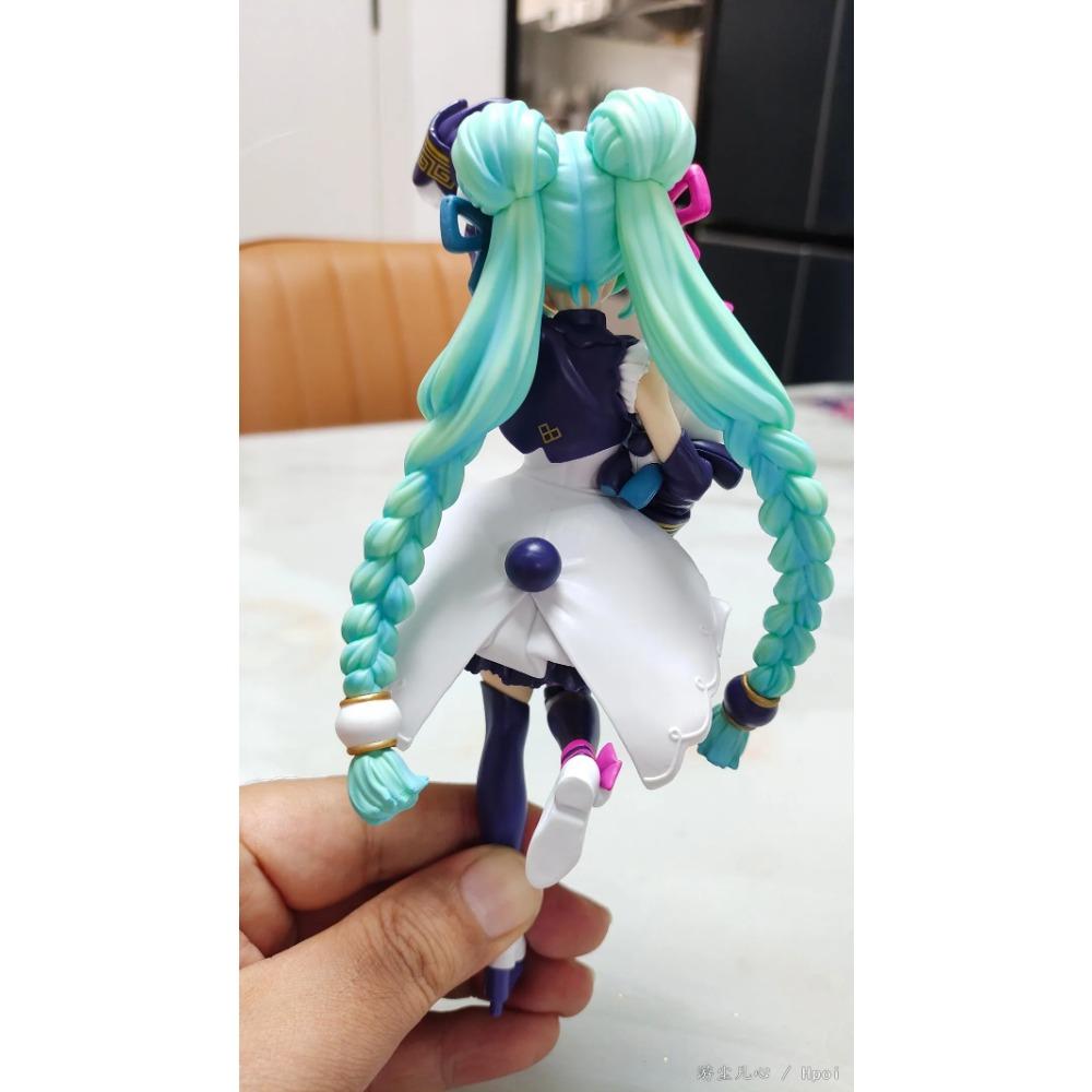 18CM Anime Hatsune Miku Figure National Style Fashion Panda MODERNCHINA Model Toy Gift Collection Action Figure PVC