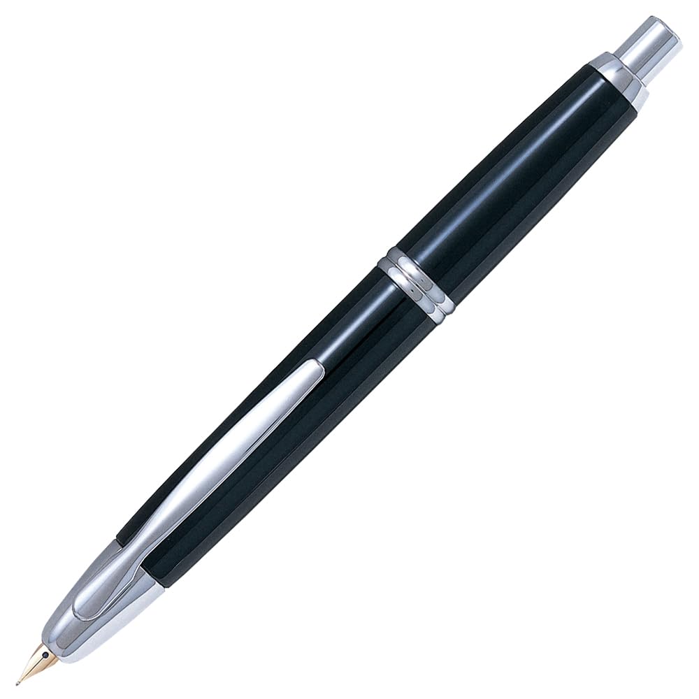 Pilot Черная перьевая ручка без колпачка FCN1MRBM, перо B/M,