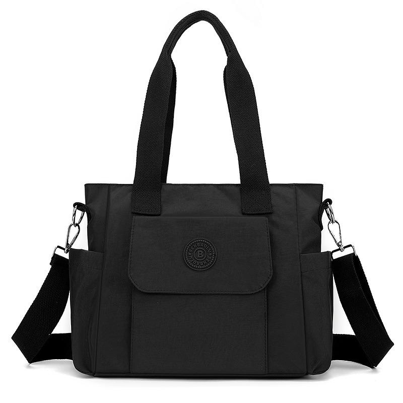 Women's Bag Shoulder Mother Bag Summer New Lightweight Nylon Cloth Printed Bag Fashion Messenger Handbag