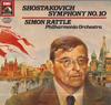 LP Record SIMON RATTLE PHILHARMONIA ORCHESTR  Shostakovich Symphony No10 In E Min 2703151 HIS MASTERS VOI 1986 Germany Classical Used