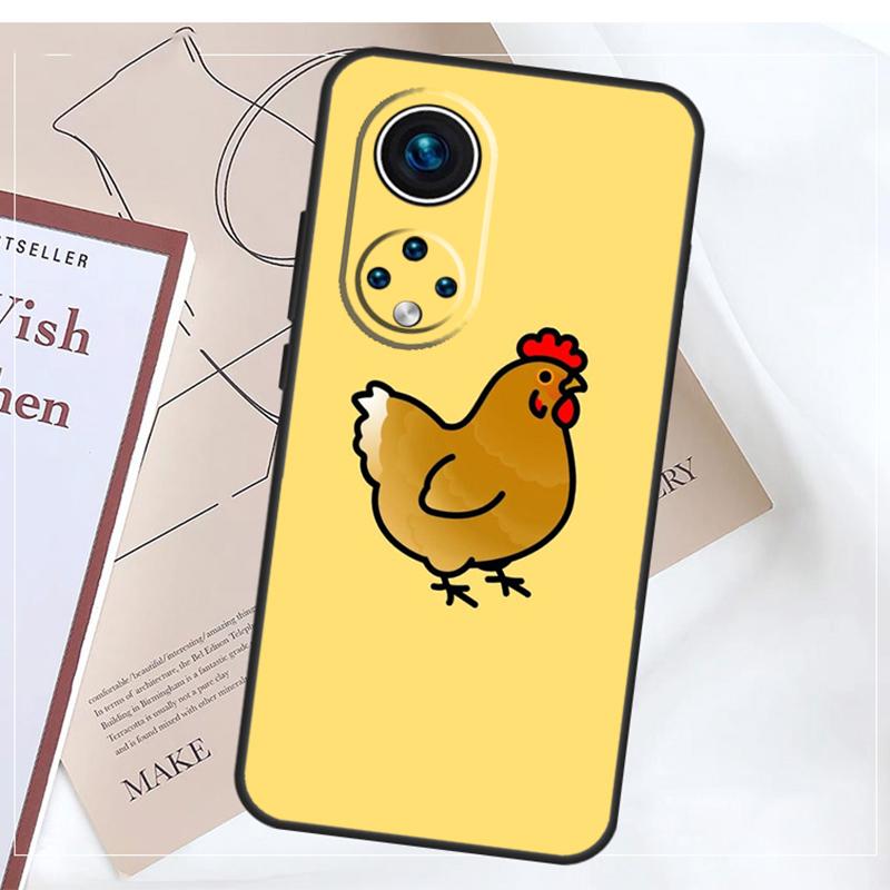 Мультяшный чехол Курица Петух Для Honor Magic 8 7 5 6 Pro X9a X9b X9c X9d X8b X8c Win RT 50 70 90 200 400 Pro Обложка