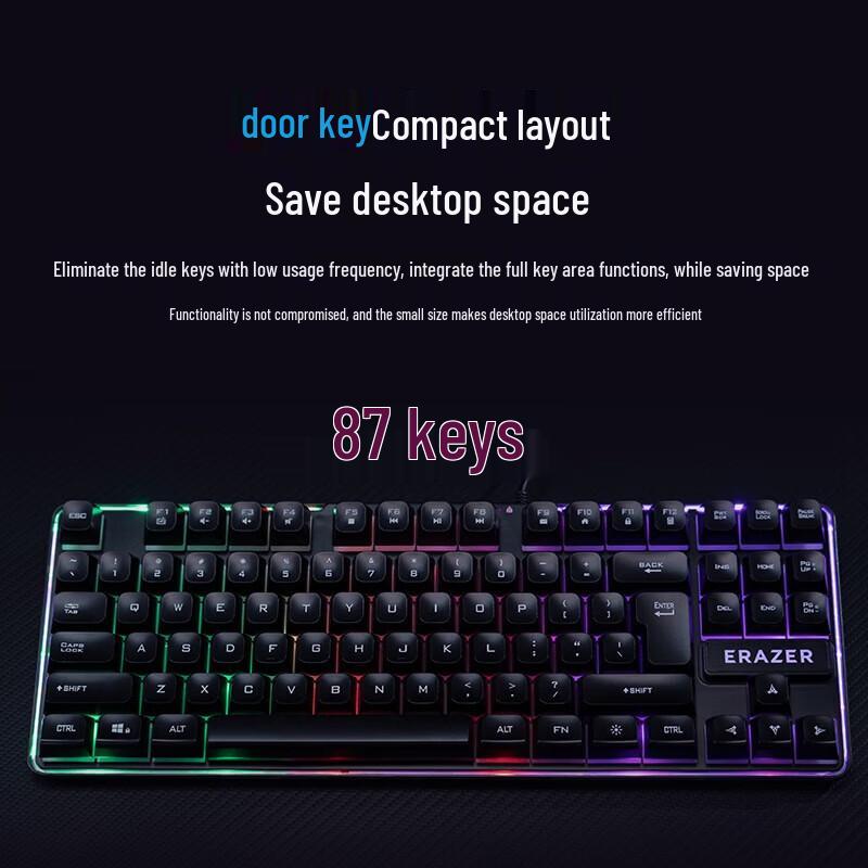 Lenovo K501 Wired Backlit Membrane Keyboard