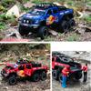 Масштаб 1/28 Ford Raptor F150, литая под давлением модель автомобиля, игрушечный автомобиль с откатным механизмом, звуком и светом для детей, коллекция подарков для мальчиков и девочек