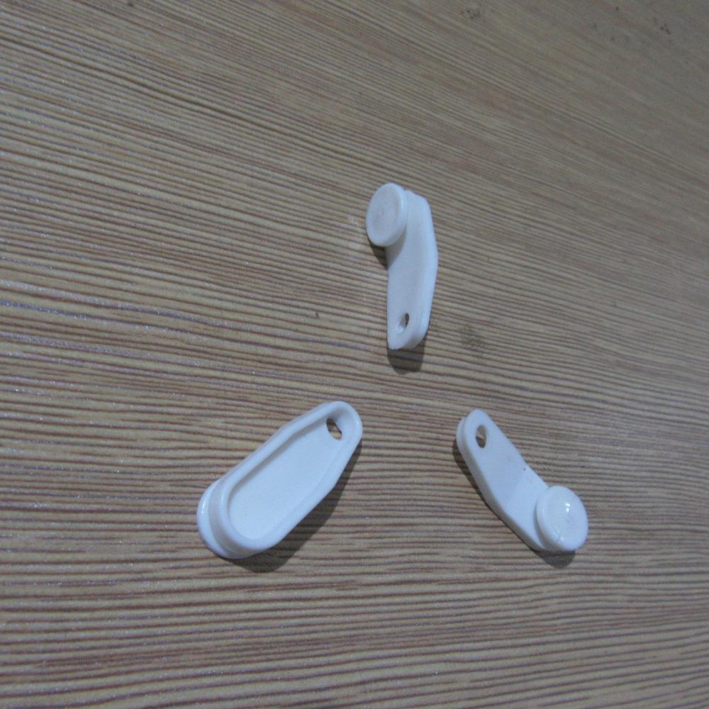 50 Pcs Plastic Curtain Track Clips Durable Drapery Hooks Easy To Use Curtain Accessories  Bedroom