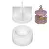 Jar Molds Storage Box Silicone Molds Lace Jewelry Box Epoxys Resin Moulds Container Molds for DIY Art Crafts Making