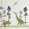 Лесной динозавр, ПВХ, наклейки на стену, мультяшные детские наклейки на стены, съемные наклейки, обои для детей, спальни, детской комнаты, домашний декор