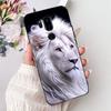 Чехол для LG G7 ThinQ Черный Силикон Милый Кот Модные Цветы Крутая Расписная Задняя Крышка Для Телефона LG G7ThinQ LMG710EM