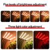 3 Heads LED Grow Lights for Indoor Plants Full Spectrum 3 Light Modes 5 Brightness 3 Timing with