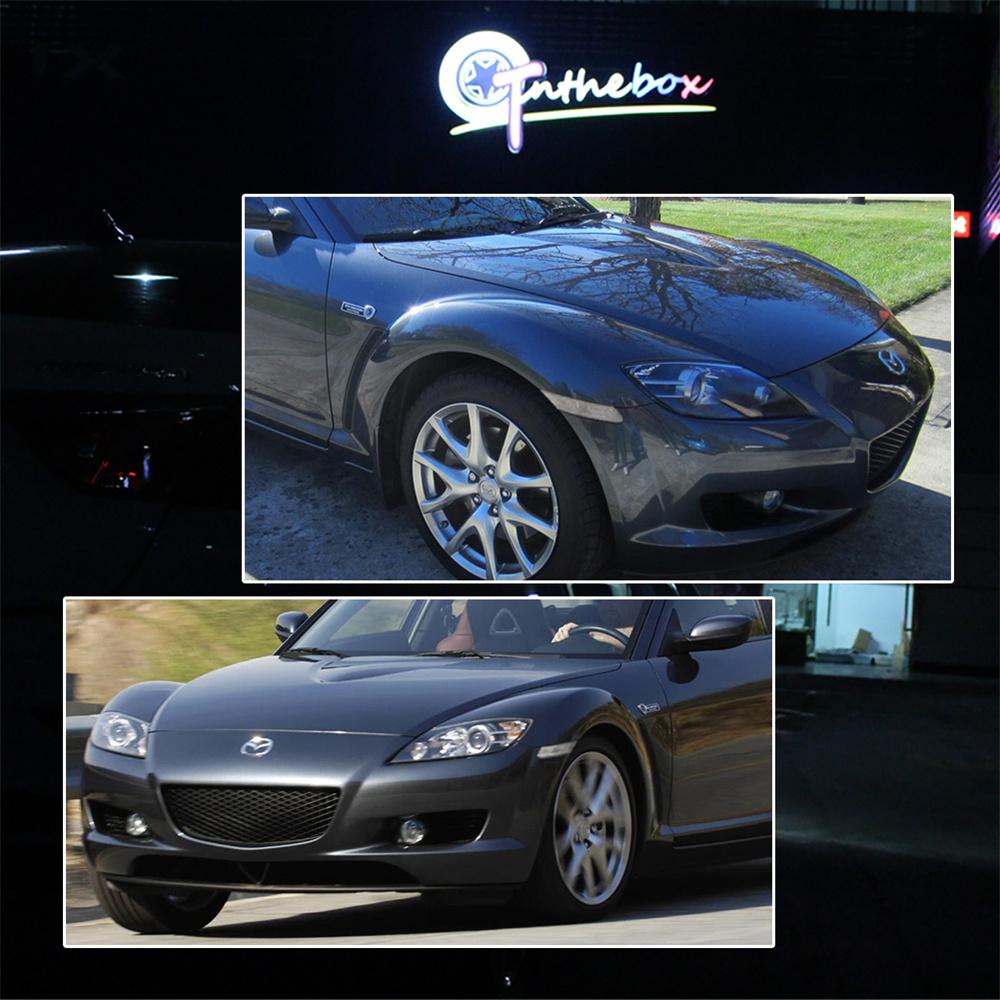 For Mazda RX-8 2004 2005 2006 2007 2008 Front Fender Side Marker Turn Signal Light Parking Light Cover Shells Car Accessories