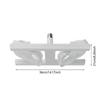60W Power LED Ceiling Fan Double Blades Ceiling Fan Light Fan Lamp Remote Control Fan  Kitchen Use