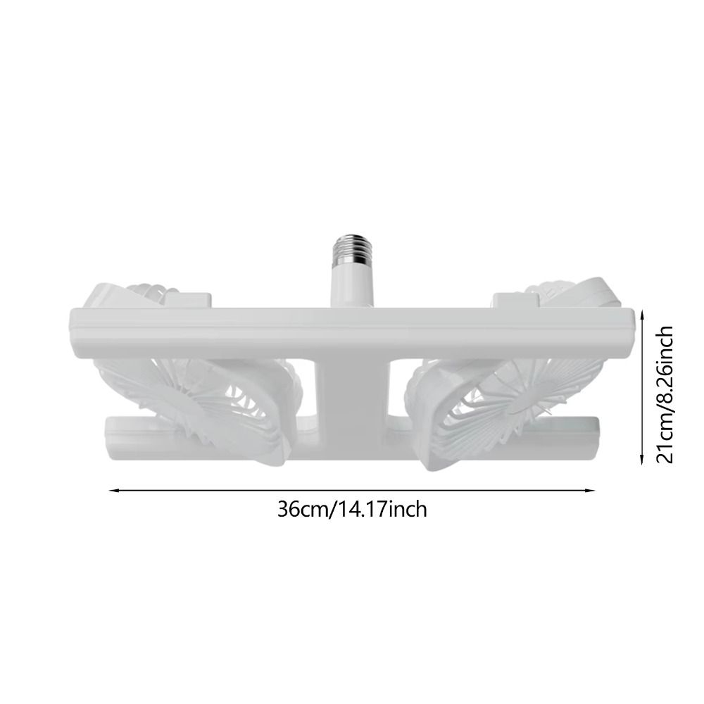 60W Power LED Ceiling Fan Double Blades Ceiling Fan Light Fan Lamp Remote Control Fan Kitchen Use